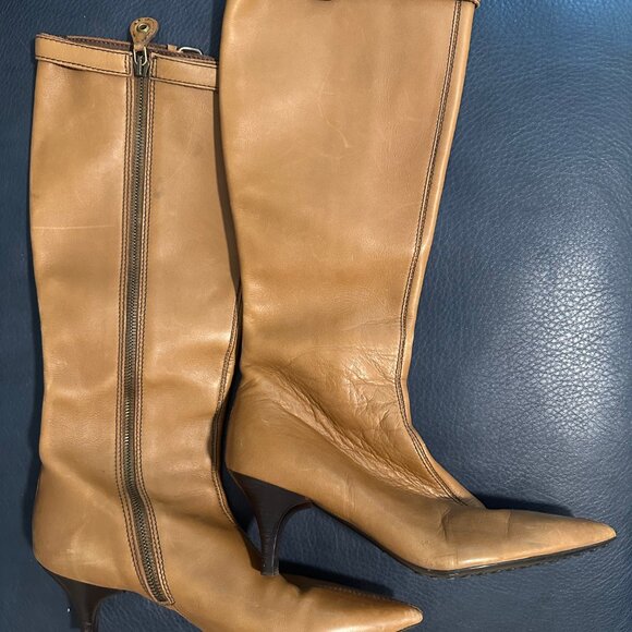 Car Shoe beige boots Size 36 - Picture 3 of 4